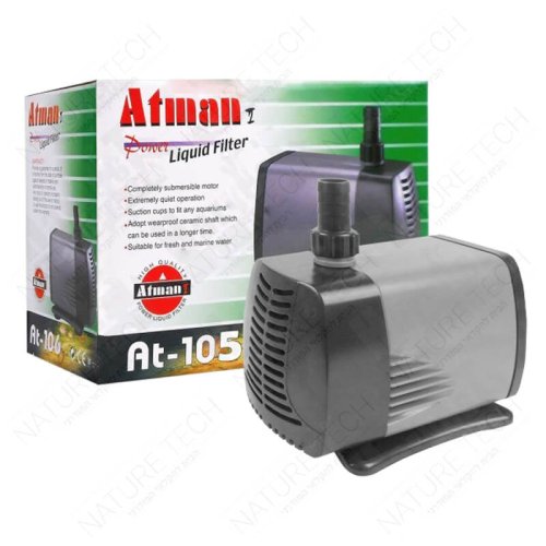 אטמן ATMAN 105 | משאבת מים AT-105 (ראש כוח) | 2200 ליטר לשעה