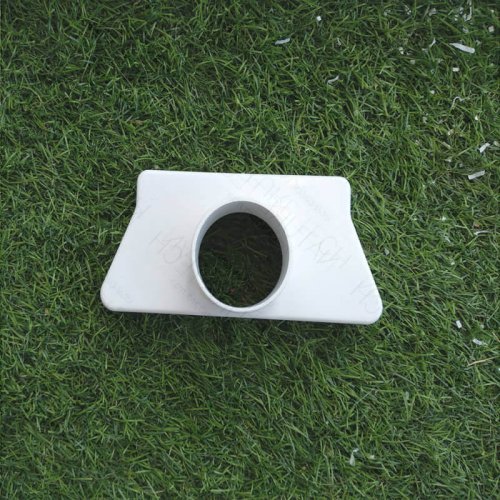 פקק יציאה ל32 מ"מ לצינור PVC לבן עם מכסה נשלף לגידול הידרו בNFT | 118X50 מ"מ