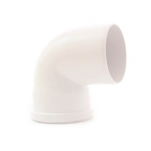 זוית UPVC לבנה קוטר 4 צול (110 מ"מ)