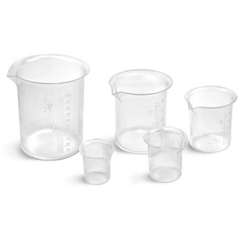 כוס מדידה פלסטיק 100 מ"ל