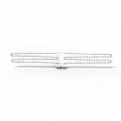 מערכת הידרופונית NFT "פרפר" על קיר ל88 צמחים רוחב 4 מטר, 4 קומות כפולות