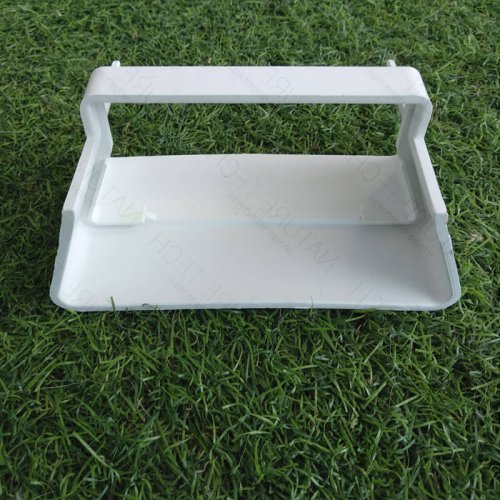 מחבר שירשור לצינור PVC לבן עם מכסה נשלף | 118X50 מ"מ