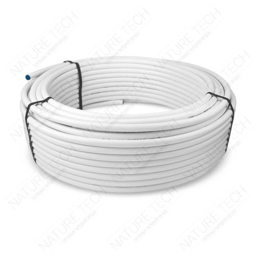 צינור לבן דו שכבתי 16/20 מ"מ להובלת מים - עמיד נגד קרני UV - לפי מטר
