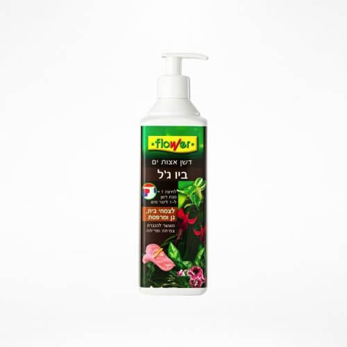דשן ביו ג'ל (BIOGEL) של חברת FLOWER נפח 400 מ"ל