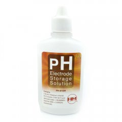 בקבוק נוזל שימור של חברת HM Digital למכשירי מדידת PH - נפח 60 מ"ל - צד קידמי
