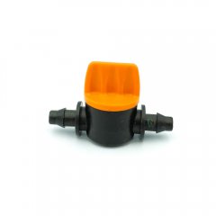 ברז קוי 4/7 מ"מ (1/4" צול) נעיצה - פלסטיק