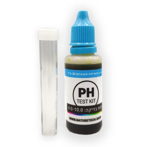 מד PH נוזלי כימי 30 מ"ל NATURE TECH