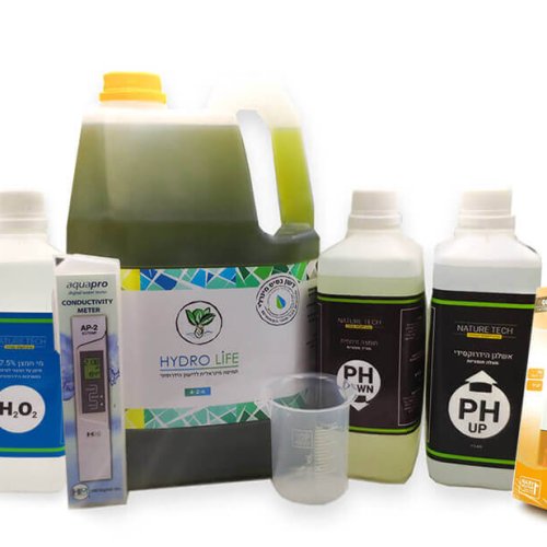 ערכת השלמה מקצועית לגידול הידרופוני