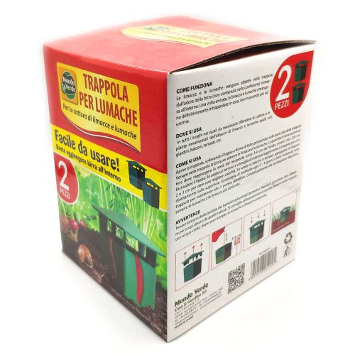 מלכודת רב פעמית לחשופיות, חילזונות ושבלולים ללא שימוש ברעל