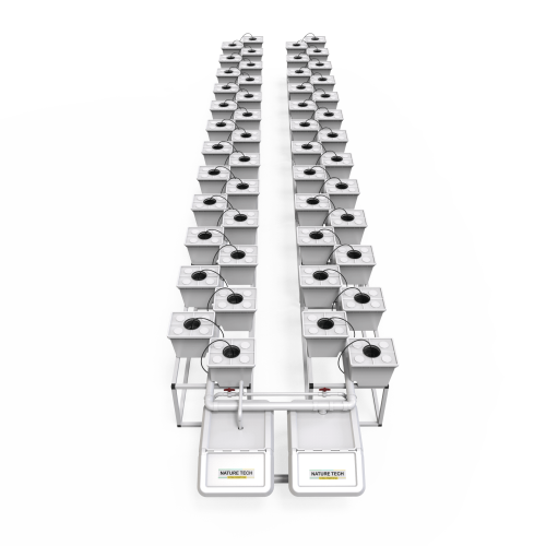 TOBATO DIY 4-20| מערכת הידרופונית 50 דליים הולנדים דו צידי כפול לגידול סמי-מסחרי של עגבניות