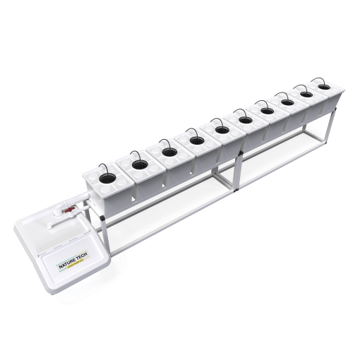 TOBATO DIY 1-10| מערכת הידרופונית 10 דליים הולנדים שורה אחת