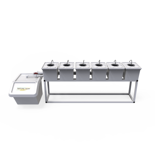 TOBATO DIY 1-6| מערכת הידרופונית 6 דליים הולנדים שורה אחת