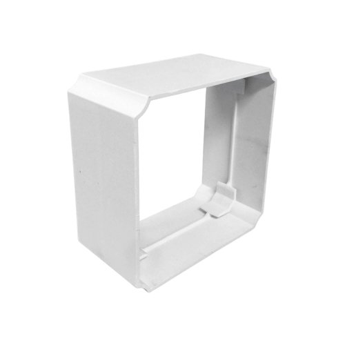 משרשר תעלת גידול מרובעת 100*100 מ"מ לחיבור 2 תעלות בקו רץ