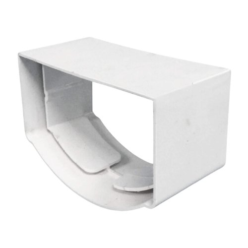 משרשר תעלת גידול קמורה 120*80 מ"מ לחיבור 2 תעלות בקו רץ