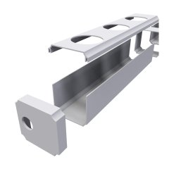 תעלת גידול NFT מרובעת עם מכסה נשלף מבית Nature Tech Hydroponics