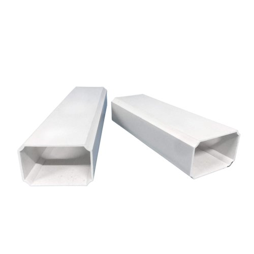 תעלת גידול NFT מלבנית 75*50 מ"מ ללא פתחים לפי מטר